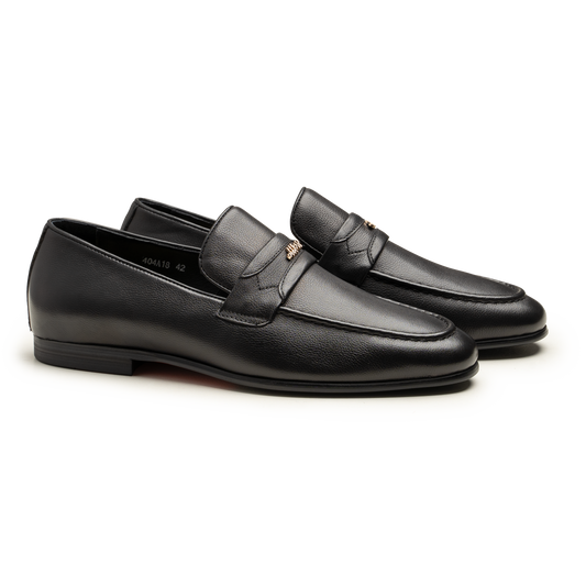 Moccasin - 404A18-Black