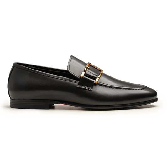 Moccasin - 404A6-Black