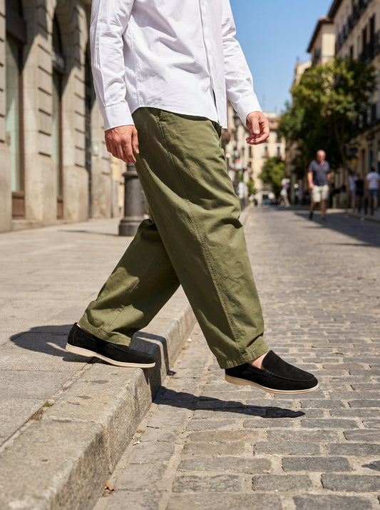 Black 50924-1 Loafers