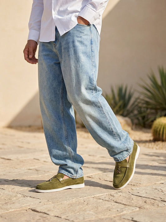 Olive 50924-2 Loafers