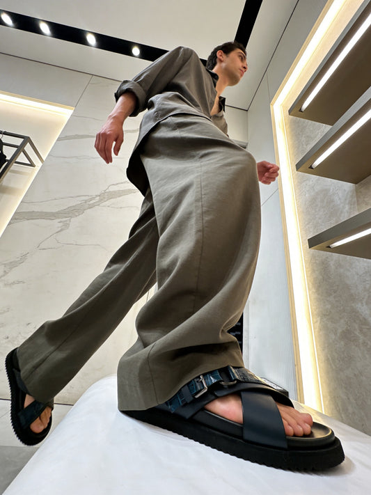 Blue 10929-1 Slippers