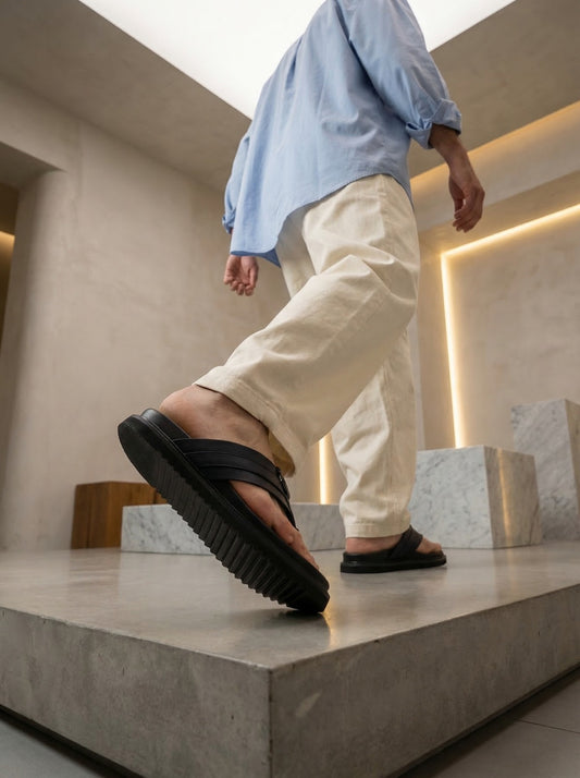 Blue 7113-2 Slippers