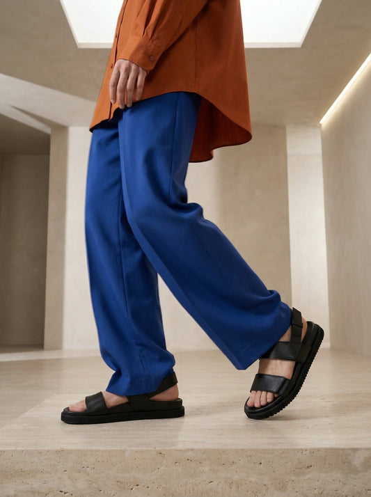 Black 7006-9 Sandals