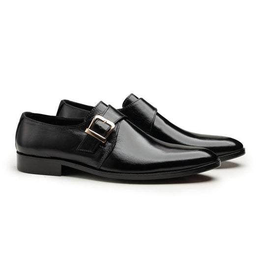 Monk Straps - N57 Black - Cobblers-pk