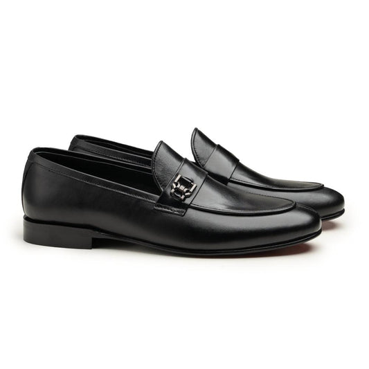 Strap Loafers - 0127 Black - Cobblers-pk