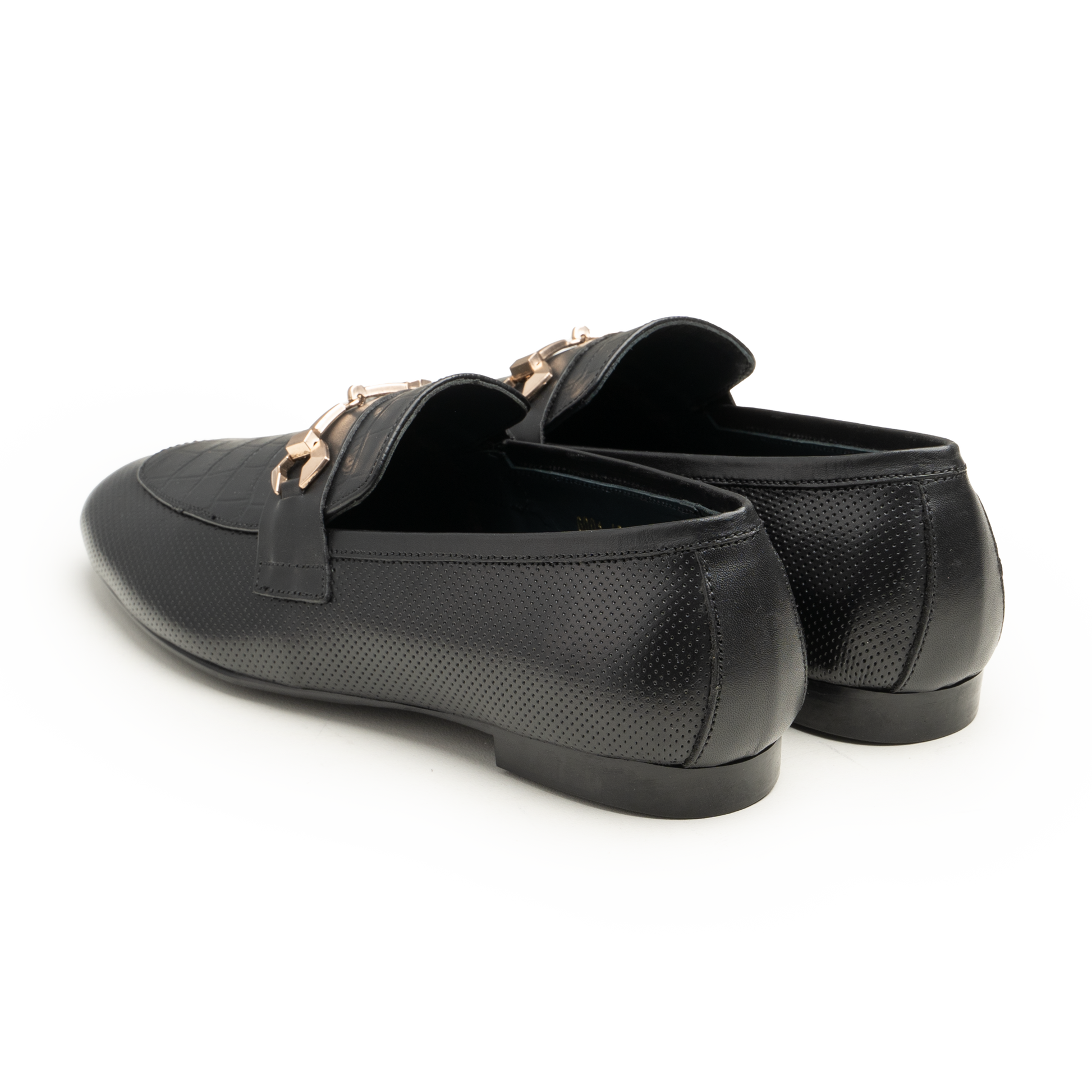 Moccasins - 6001 BLK - cobblersofficial