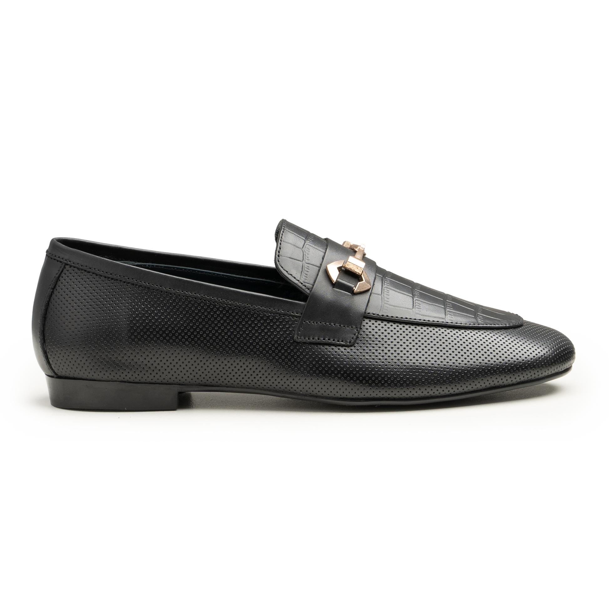 Moccasins - 6001 BLK - cobblersofficial