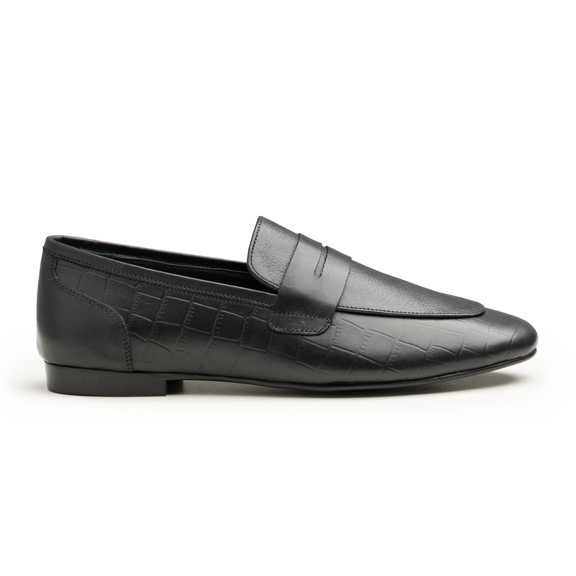 Moccasins - 6006 BLK - cobblersofficial