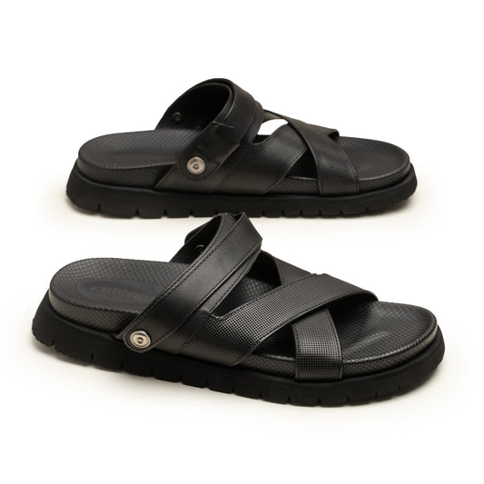 Slippers Double Sole BLK