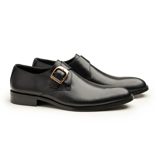 Monk Straps - 092 P BLK