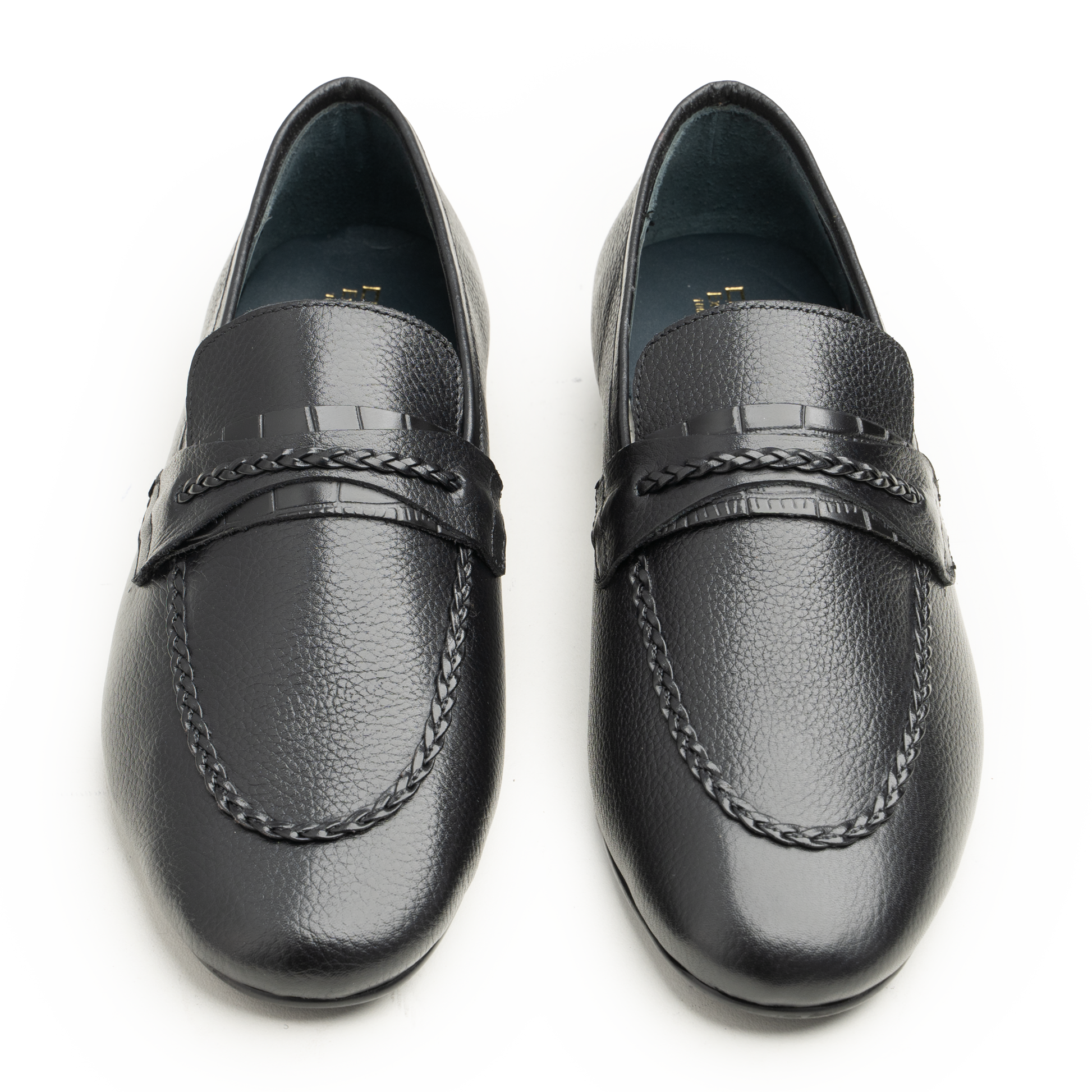 Moccasins - 6007 BLK - cobblersofficial