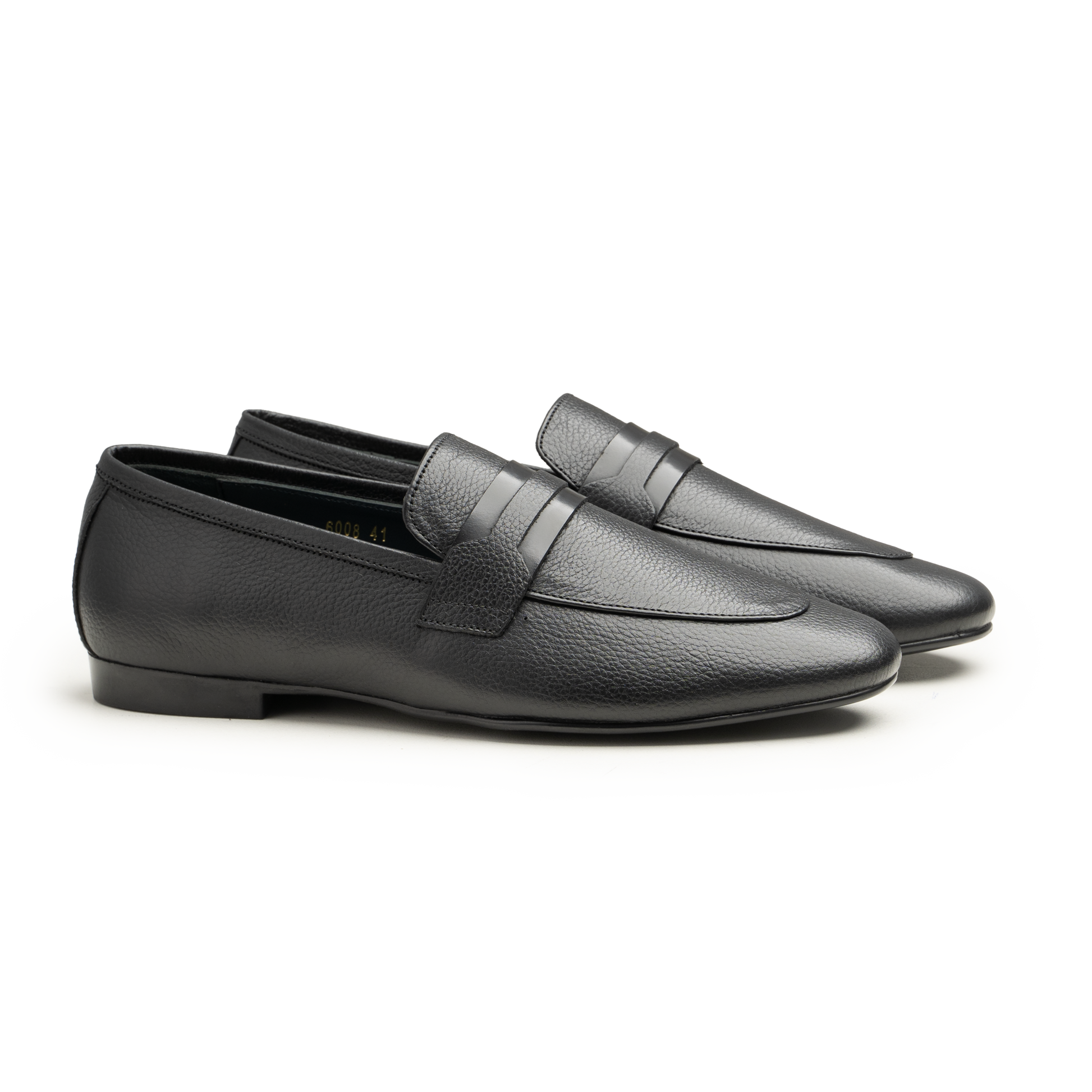 Moccasins - 6008 BLK - cobblersofficial