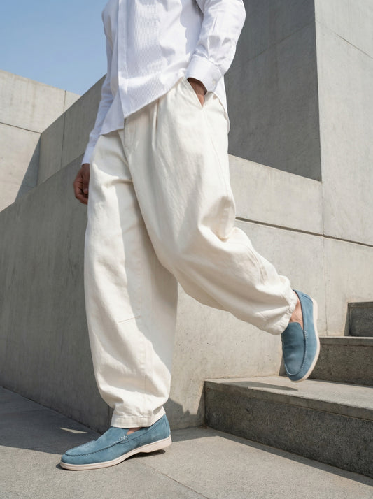 Blue 50924-1 Loafers