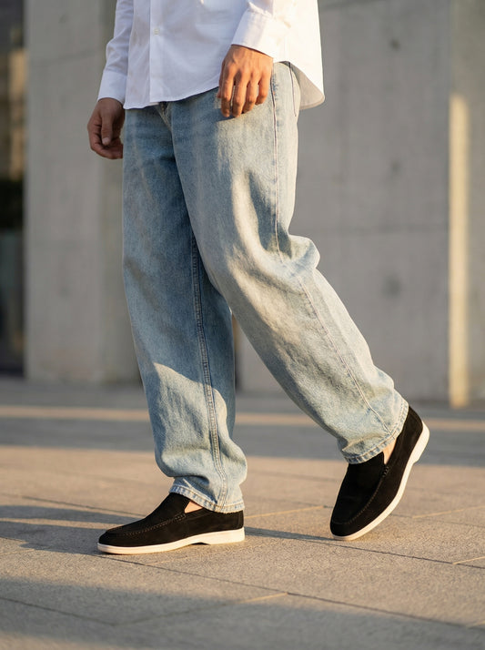 Black 50924-1 Loafers