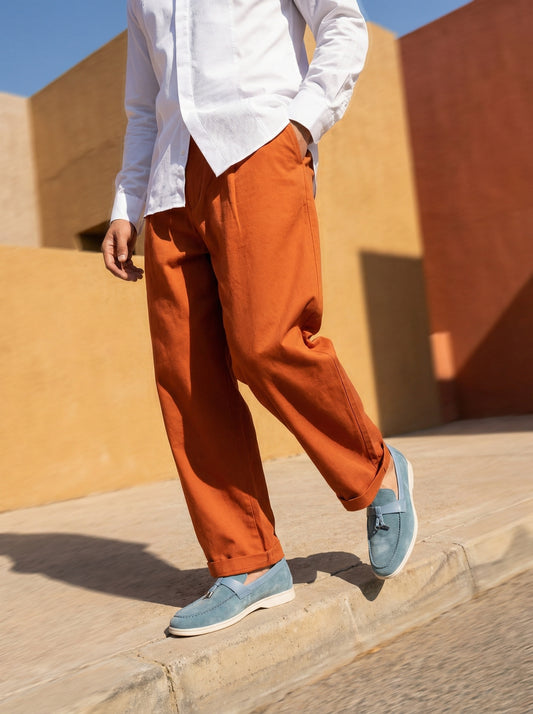 Blue 50924-2 Loafers