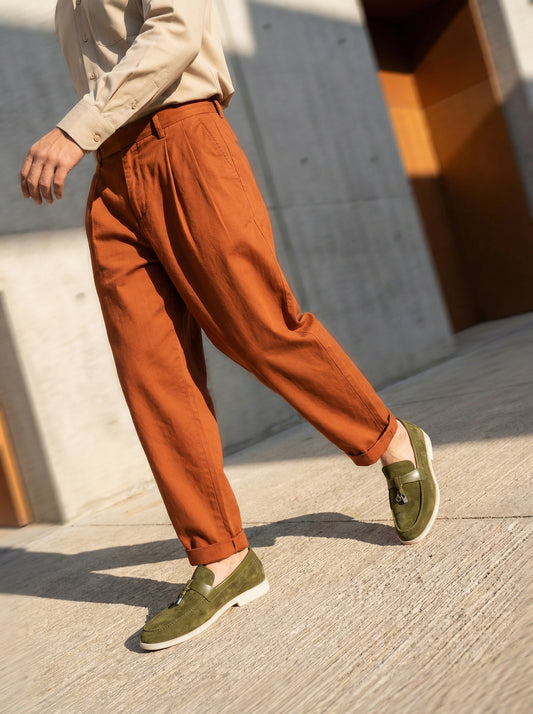 Olive 50924-2 Loafers