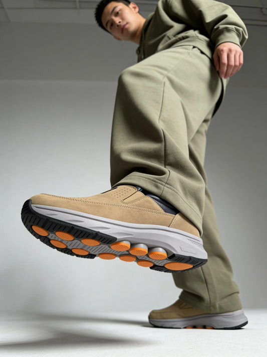 Cobblers Easy Run 3172 Brown & Navy