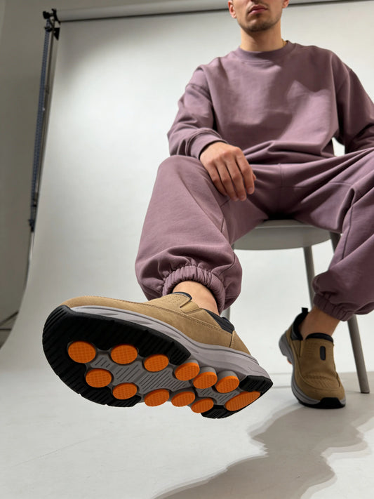 Cobblers Easy Run 3172 Brown & Navy