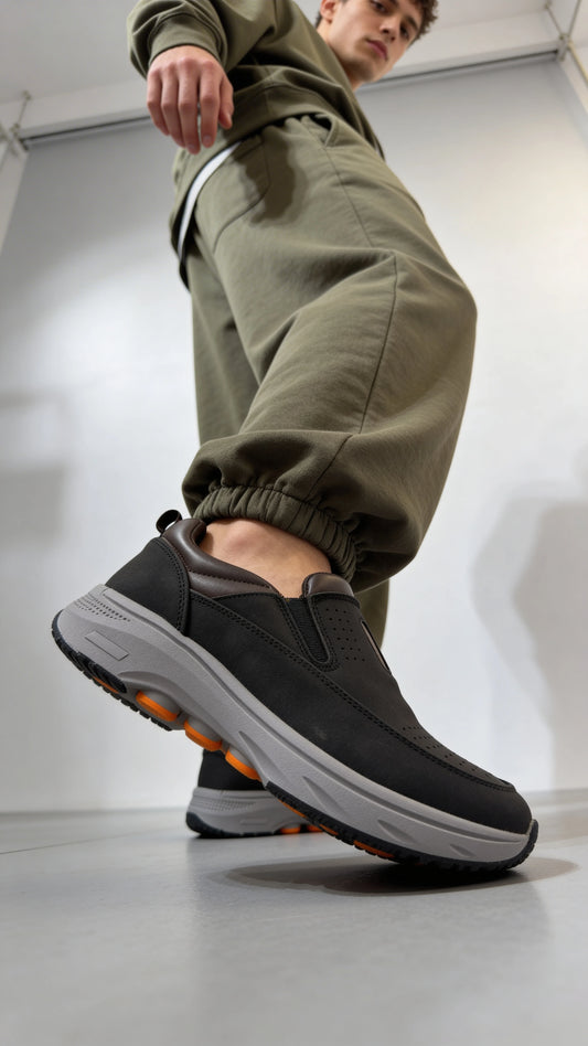 Easy Run 3172 Black & Coffee