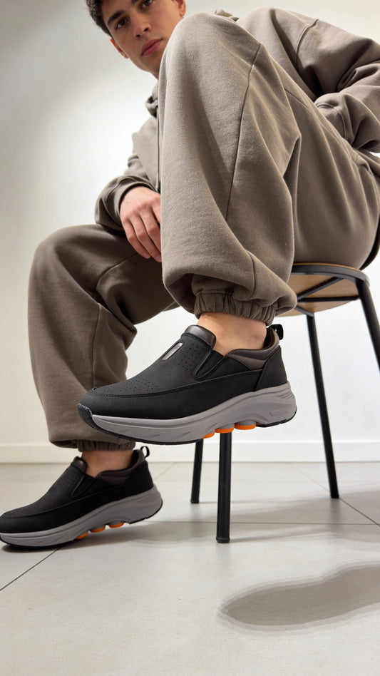 Easy Run 3172 Black & Coffee