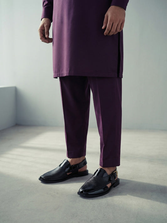 Black PS06 PT Peshawari Sandals