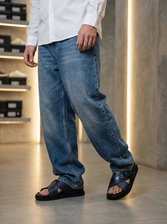 Blue 10929-1 Slippers