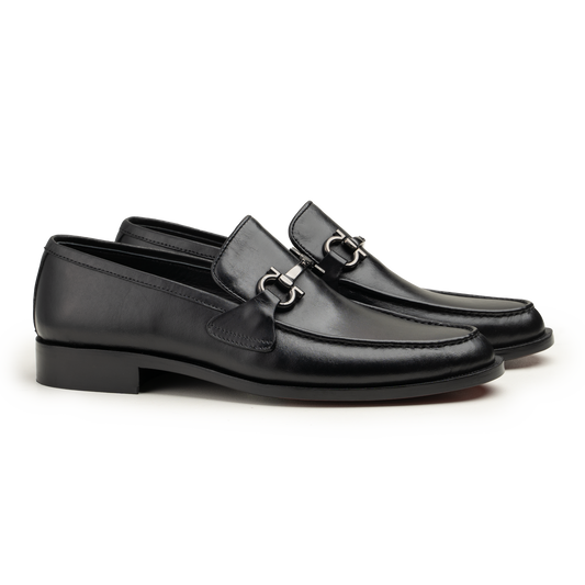 Moccasins - 0128 42/BLK - Cobblers-pk